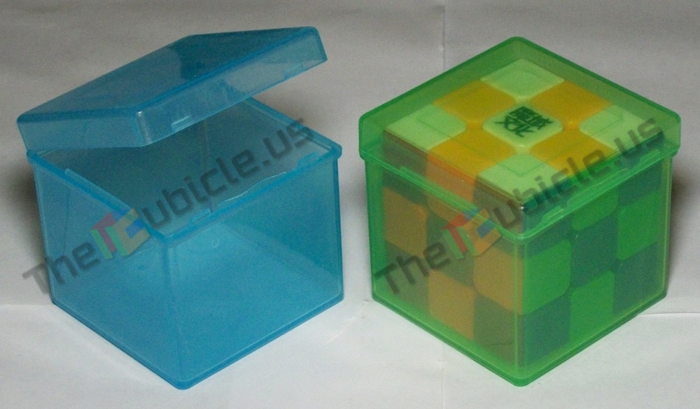 TheCubicle.us Plastic Cube Box Cube Storage and Display